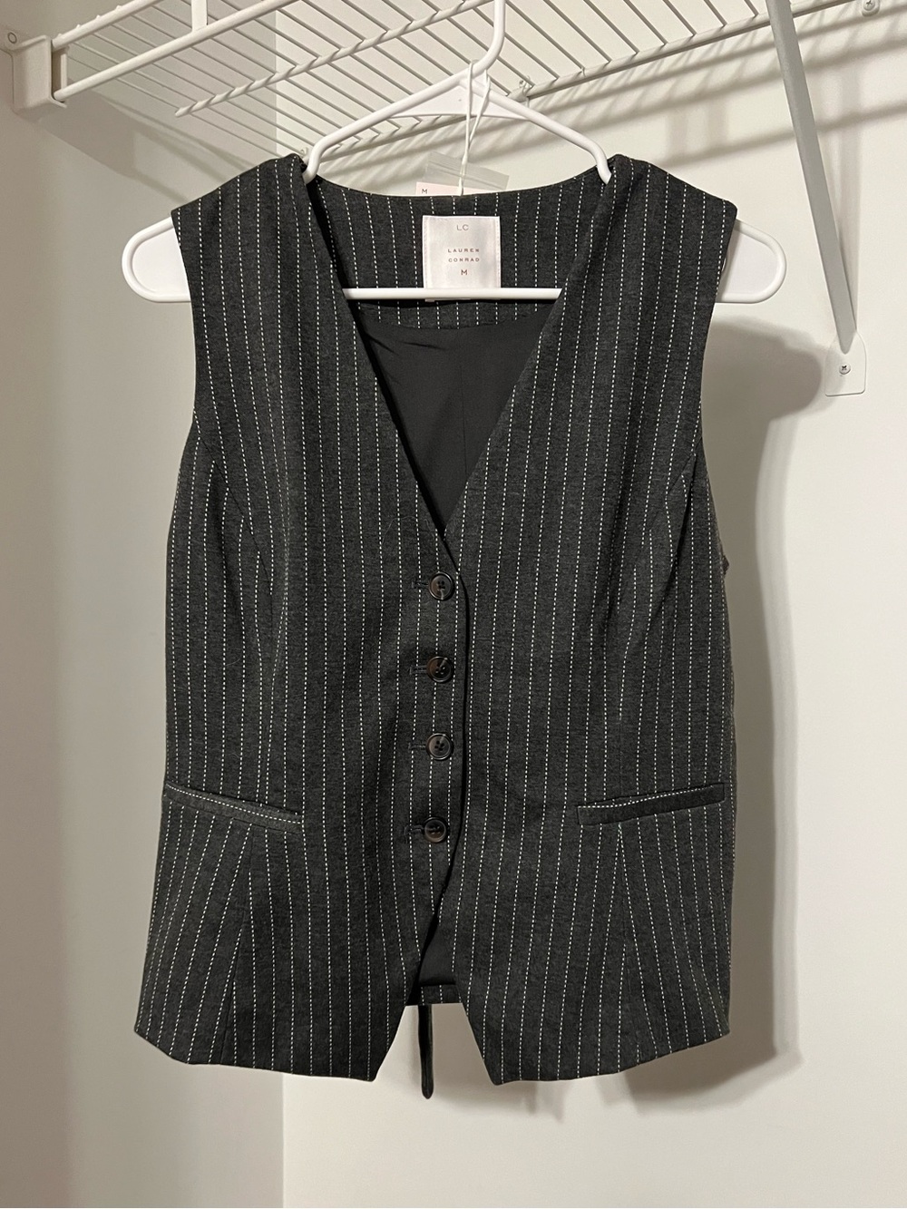 Kohl’s LC Lauren Conrad Button Up Vest Top